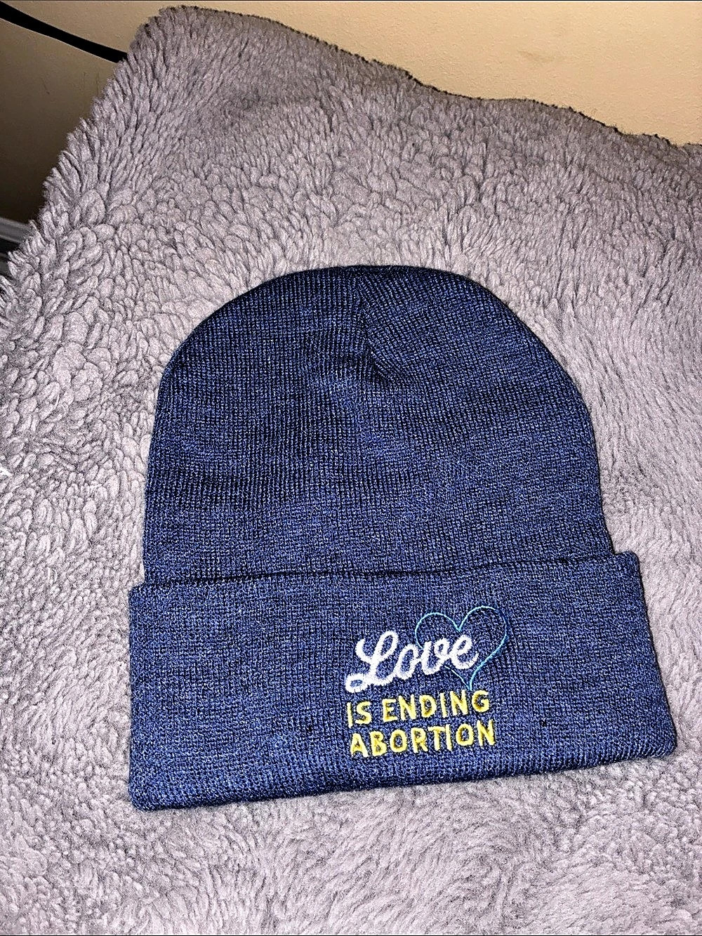 NWOT Blue Beanie